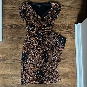 Jones New York puffy short-sleeve dress